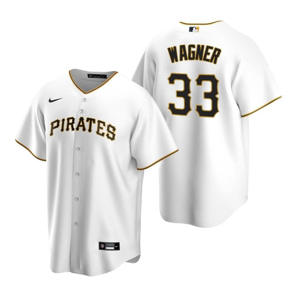 Youth Pittsburgh Pirates Honus Wagner Replica Home Jersey - White
